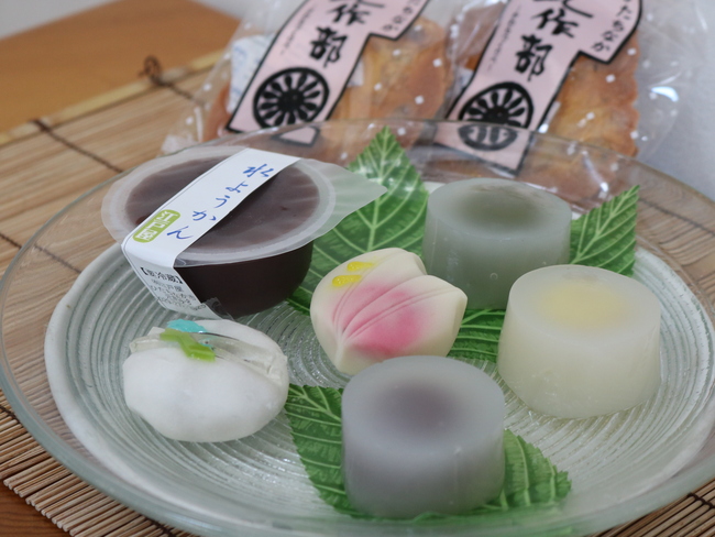 目にも涼やかな和菓子　江戸屋（茨城・ひたちなか市）