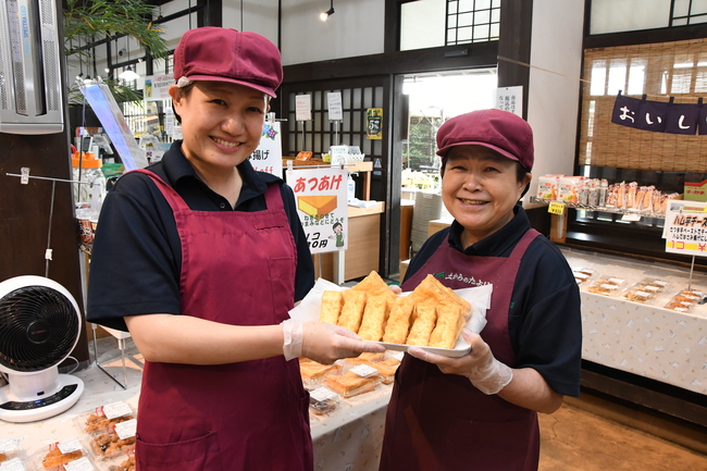 不動の人気 手作り厚揚げ 直売所「土からのたより」(茨城・笠間市)