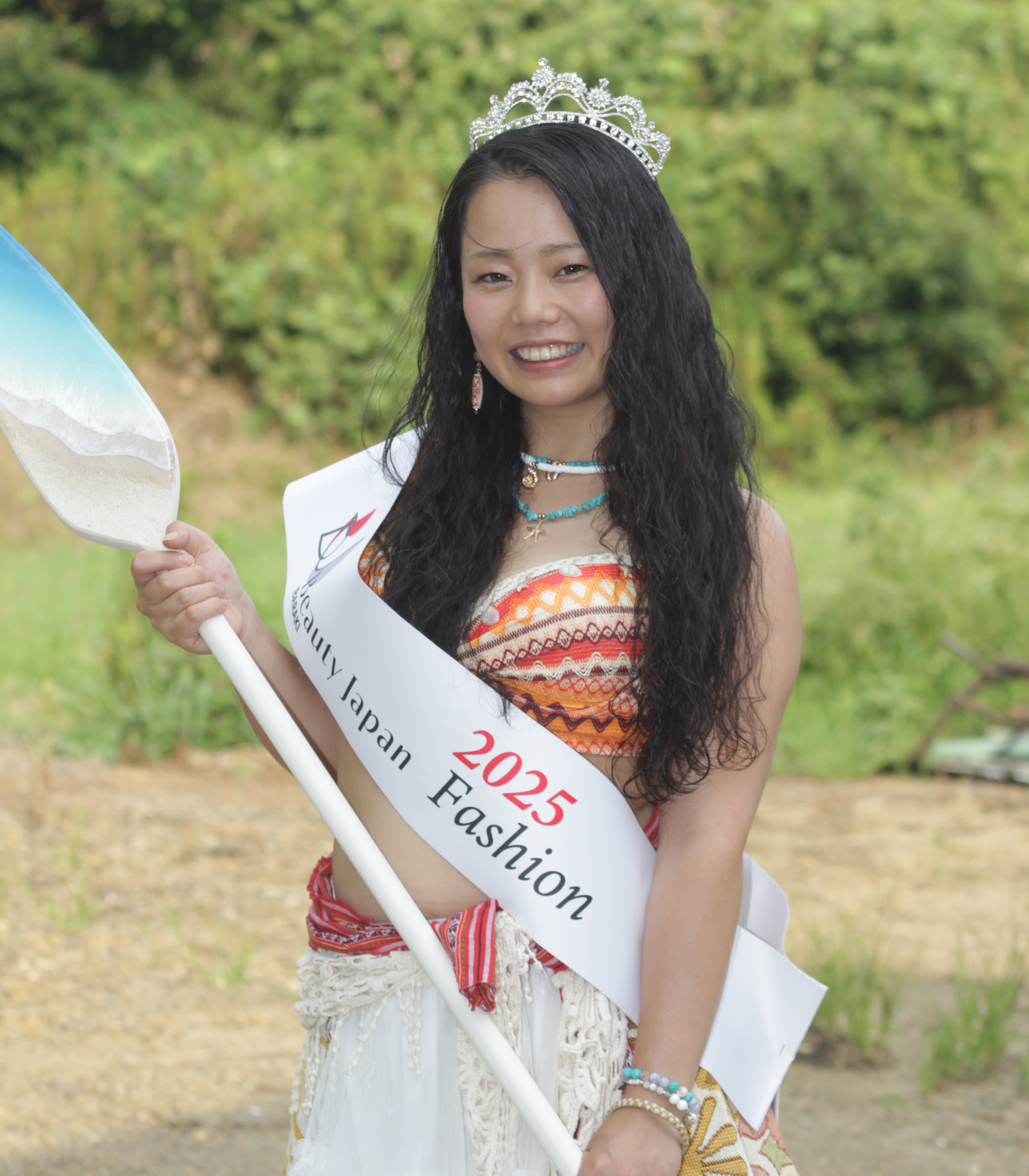 ビューティージャパン全国へ  環境問題に関心を深める看護師の羽生さん（茨城・行方市）