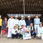 地域の誇りの竹製舞台　ほぼ完成  西塩子の回り舞台（茨城・常陸大宮市）