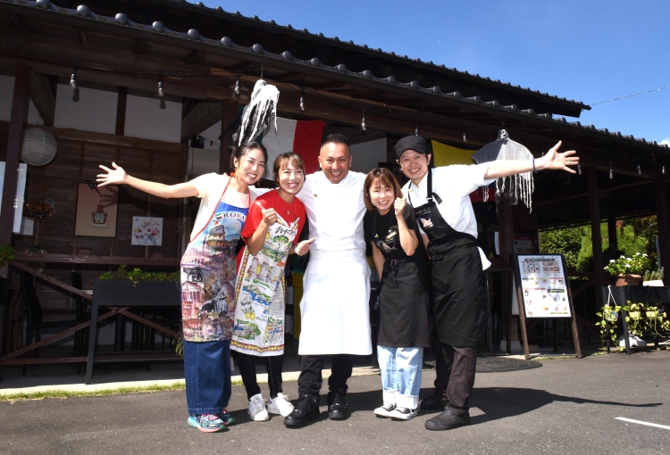 古納屋の奧はイタリアン 常陸太田市金砂郷地区の「楽生流(らうる)」(茨城・常陸太田市)