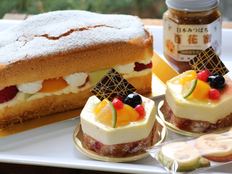 地元産蜂蜜のケーキ いがわ(茨城・日立市)