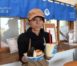 涸沼の湖畔でしじみ汁を　協力隊が開店「カフェスタンド広浦」（茨城・茨城町）