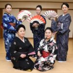 水戸の座敷舞 記念公演 １５日ヒロサワ・シティ会館・水戸     水戸の座敷舞を継承する５人