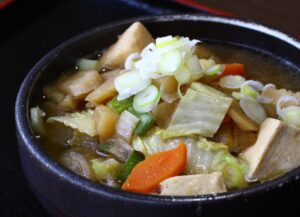 冬の味 ヤツガシラ入り“けんちん”登場　　道の駅かつら（茨城・城里町）