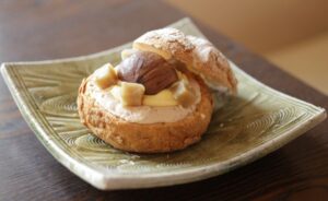 クリのシュークリーム 　菓子工房 福（茨城・笠間市）