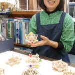 材木店が組子のこま販売  技術をつなごうと２社が協力