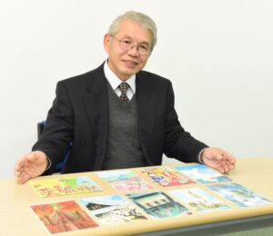 元教員 熱き思いでかるた制作　茨城が題材の「茨城かるた」 ３月に小学校に寄贈（茨城・ひたちなか市）
