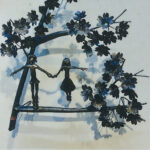 「かつらぎ画廊」　安斉さん「鉄の彫刻展」（茨城・北茨城市）