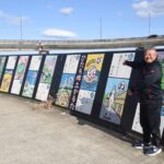 復興のシンボルがＳＮＳで人気　日立駅近くの防潮堤（茨城・日立市）