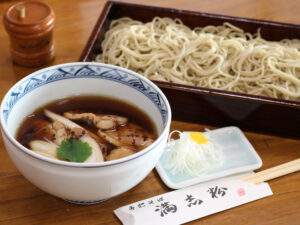 常陸秋そばの風味を　満志粉（茨城・ひたちなか市）