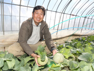 まもなく初メロン（茨城・茨城町）
